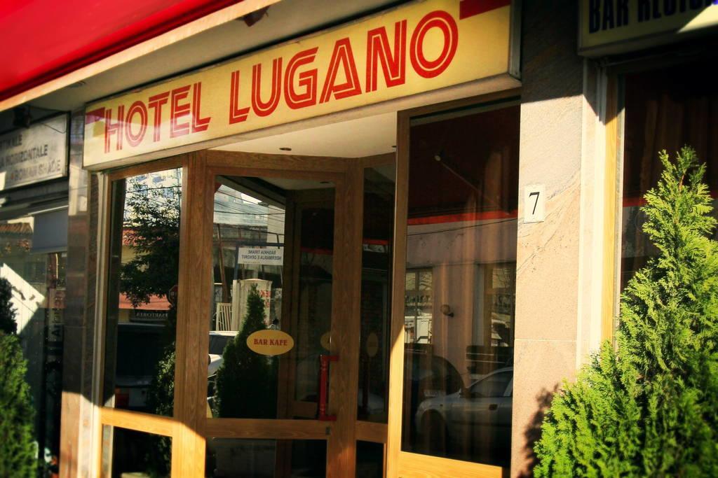 Lugano Hotel ティラナ エクステリア 写真